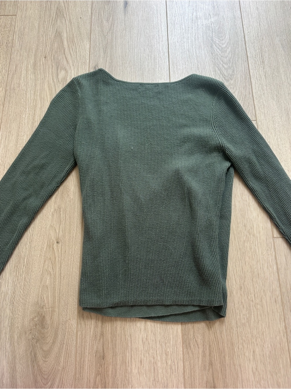 Leith Rib Wrap Sweater M - Picture 6 of 6
